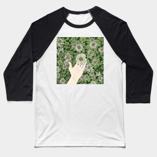 Chamomile floral greeting Baseball T-Shirt